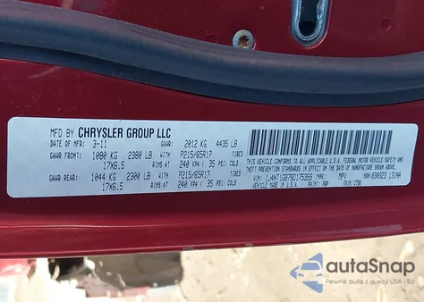 2011 Jeep Patriot Sport from USA, damaged, VIN 1J4NT1GB7BD175359